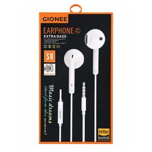Gionee Écouteurs filaires blanc