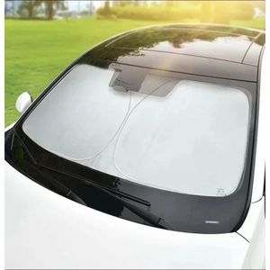 Pare-Soleil Pare-Brise Voiture Pliable pour Geely Lynk & Co – Protection Anti-UV, Couverture de Pare-Brise Avant, Parasol Rétractable Automobile, Accessoire Intérieur Auto contre Chaleur et Soleil