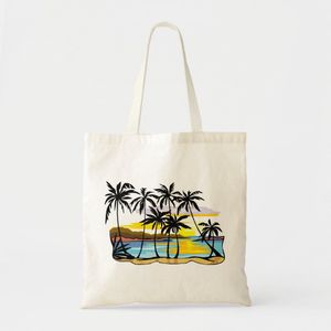 Rear tote - Palm Tree plan Unique, haute qualité