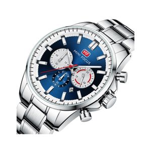 MINI FOCUS -Montre-bracelet chronographe à quartz pour homme, montre habillée étanche