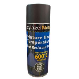 XYLAZEL Oxirite Peinture Haute Température Spray 400ml Noire à prix pas  cher