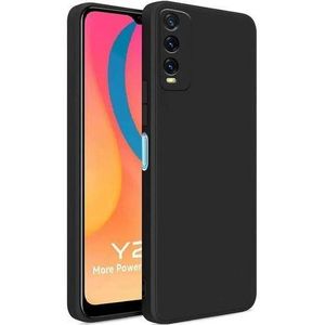 Case Coque Souple Liquid Silicone pour Vivo Y12s / Y20 / Y20i / Y20G / Y20A / Y20T / Y11s noir – Protection élégante et maniabilité