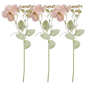 Lot de 3 belles fleurs artificielles 30 cm