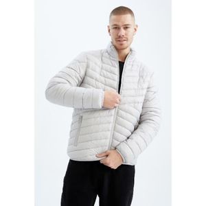 Defacto Manteau Homme en polyamide - Gris - W7013AZ.
