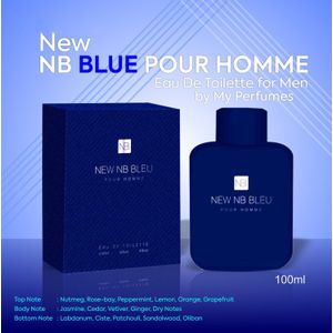 New Nb NB Bleu Pour Homme est une signature ideale de determination et de desir