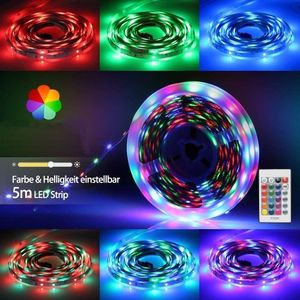 Ruban à LED 5m-30m Bande LED RGB Multicolores Améliorée Lumineuse