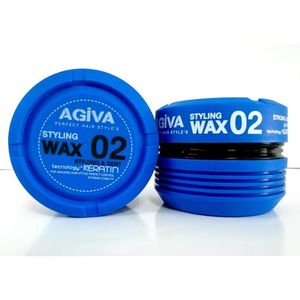 Agiva Hair Styling Gum Wax 05 Extra Strong Hold Wet Look Plus Keratin 6oz