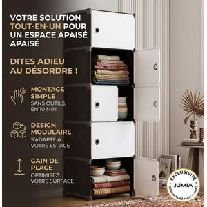 Multi Organisateur de Rangement Vêtements et Chaussures, Boîte de Stockage Pliable Carrée, Coffre de Rangement pour Armoire, Placard, Chambre, Maison
