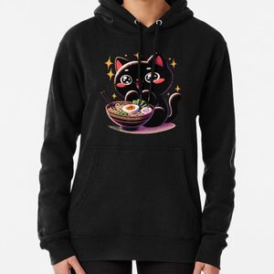 Chat Ramen Kawaii Anime Chat Ramen Amant Doux sweat a capuche
