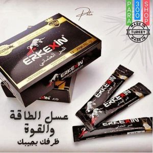 Miel erkexMax énergie Pâte Mixte Stick - Suppléments de miel de vente chaude améliorant la vitalité globale des hommes et stimulant l'énergie masculine, 12 unités par paquet de 20g