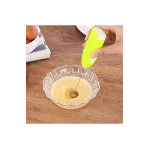 Mélangeur de boissons en acier inoxydable // batteur à oeufs électrique // Mini mixeur de capuccino//Mini crémier à longue poignée