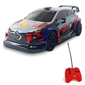 Mondo Motors Voiture Télécommandée - Réplique HYUNDAI i20 WRC 1:24 - Jouet de Course pour Enfants - Multicolore