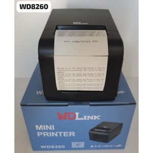 WDLINK Imprimante Thermique de RECU USB/LAN 80MM