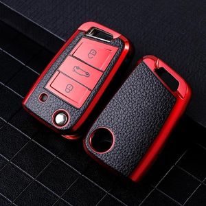 Étui en TPU pour clé télécommande pour VW Volkswagen Golf 7 ,MK7, Tiguan