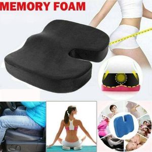 coussin de chaise en mousse à mémoire de forme, coussin oérthopdique pour dossier de voiture