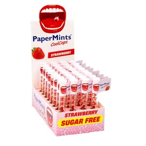 PaperMints 18 Cool Caps Fraise.
