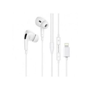 Borofone  Pro Écouteurs filaires Lightning Converse avec micro Compatible avec iPhone 13/12/11/XS/8/7