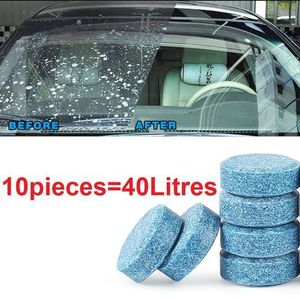 Generic 10 Pièces Anti-Pluie Lave-Glace Nettoyant Pare-Brise