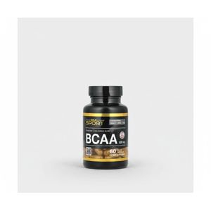 BCAA Acides Aminés Ramifiés 2:1:1 pour Croissance Musculaire & Récupération - 500mg, 60 Capsules Végétales