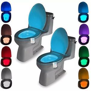 Lampe de Toilette, Veilleuse LED pour WC Salle de Bain Capteur