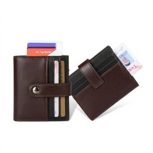 portefeuille véritable cuir , pour homme et femme , marron