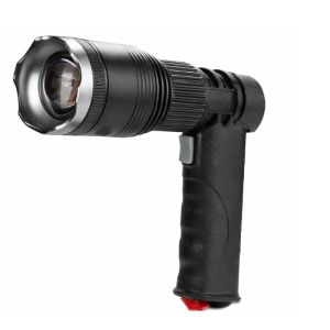 Lampe LED XML T6 1 Pièce Torche Rechargeable Zoomable Haute Luminosité Portable