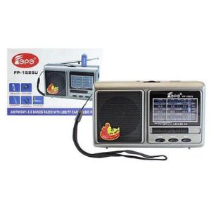 Radio FP-1525BT Bluetooth Rechargeable AM FM SW / USB/TF Mp3 Music Player