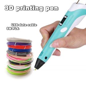 stylo 3D eXuby avec 15 PLA Filament ( 150 pieds ) - Maroc