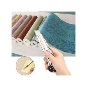 couteau de grande utilité lame rétractable rasoir coupeur de papier peint boîte carton