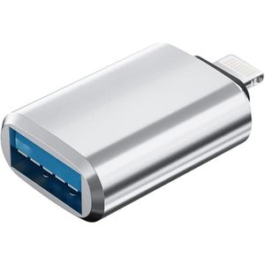 Dongle Lightning vers USB – Adaptateur OTG pour iPhone – Lecteur de Carte Clavier Souris Clé USB Piano Hub MIDI – Synchronisation pour iPhone 11/12/13/14 Pro Max Mini XR pour iPad Air