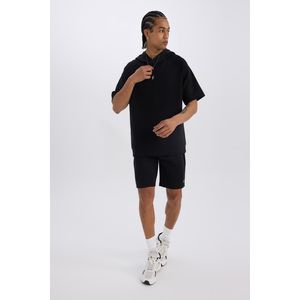 Defacto Short Homme extensible - Noir - C5902AX.