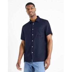 Celio Chemise regular 100% lin