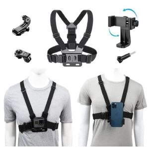 Support de Poitrine Universel pour Smartphone – Réglable pour Vidéo, Sport et Vlog