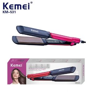 Kemei مكواة فرد الشعر السيراميكية - مكواة فرد الشعر - KM 531