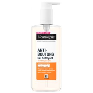 Neutrogena Gel Nettoyant Anti-Boutons À L’Acide Salicylique Pour Peaux À Tendance Acnéique, 200 ml