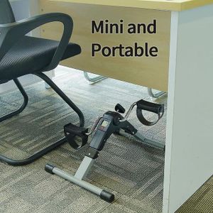 Mini et portable : appareil d'exercice elliptique sous le bureau