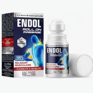 Eric Favre ENDOL - Relaxant Musculaire - Flexibilité & Mobilité - Roll On Massage 50ml