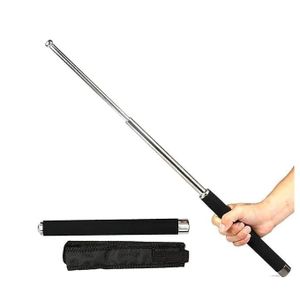 Bâton Télescopique Extensible en Acier – Outil Compact et Résistant