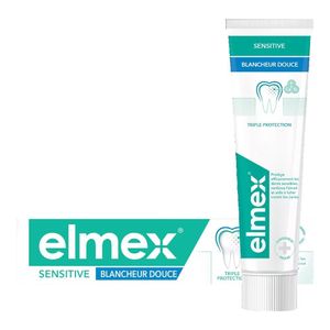 Elmex معجون الأسنان الأصلي الحساس للأسنان الحساسة، حماية ثلاثية، 75 مل