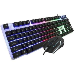Jedel  Clavier souris  RGB Gamer de jeu