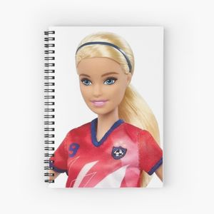 Barbie movie doll meme shitpost Spiral Notebook - Bloc note