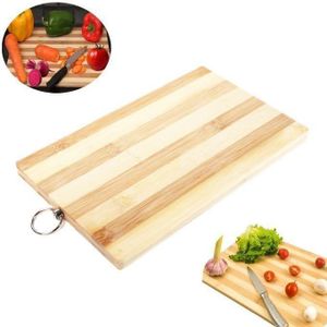 Planche à découper rectangulaire en bois 28x18cm