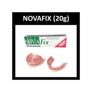 NOVAFIX Crème Adhésive Renforcée Pour Appareils Dentaires 20g
