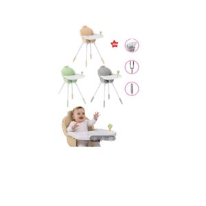 Pilsan Chaise BEBE enfant  Comfort GRIS, tablette amovible spacieuse, ceinture de sécurité, montage rapide, poids maximal supporté : 40 kg,PILSAN
