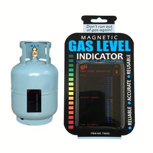 Indicateur Niveau Gaz Magnétique Réutilisable pour Bouteille – Détecteur de Niveau de Gaz