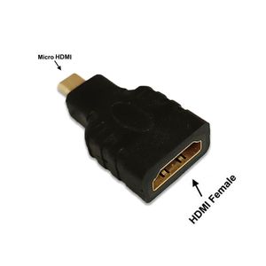 Adaptateur HDMI Vers Micro HDMI - Noir