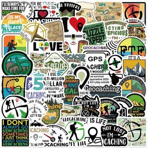 50pcs Geocaching Outdoor Stickers