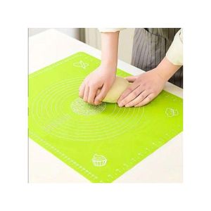 Tapis de pâte extensible en silicone anti-dérapant pour rouler la farine