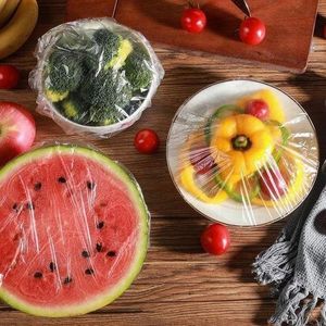 pack 100 Couvre-Plats Élastiques Réutilisables – Film Alimentaire Extensible pour Bols, Assiettes, Fruits