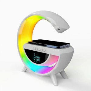 Enceinte Bluetooth Sans Fil RGB avec Chargeur Rapide et Affichage Digital – Haut-Parleur Portable